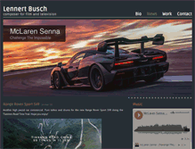 Tablet Screenshot of lennertbusch.com